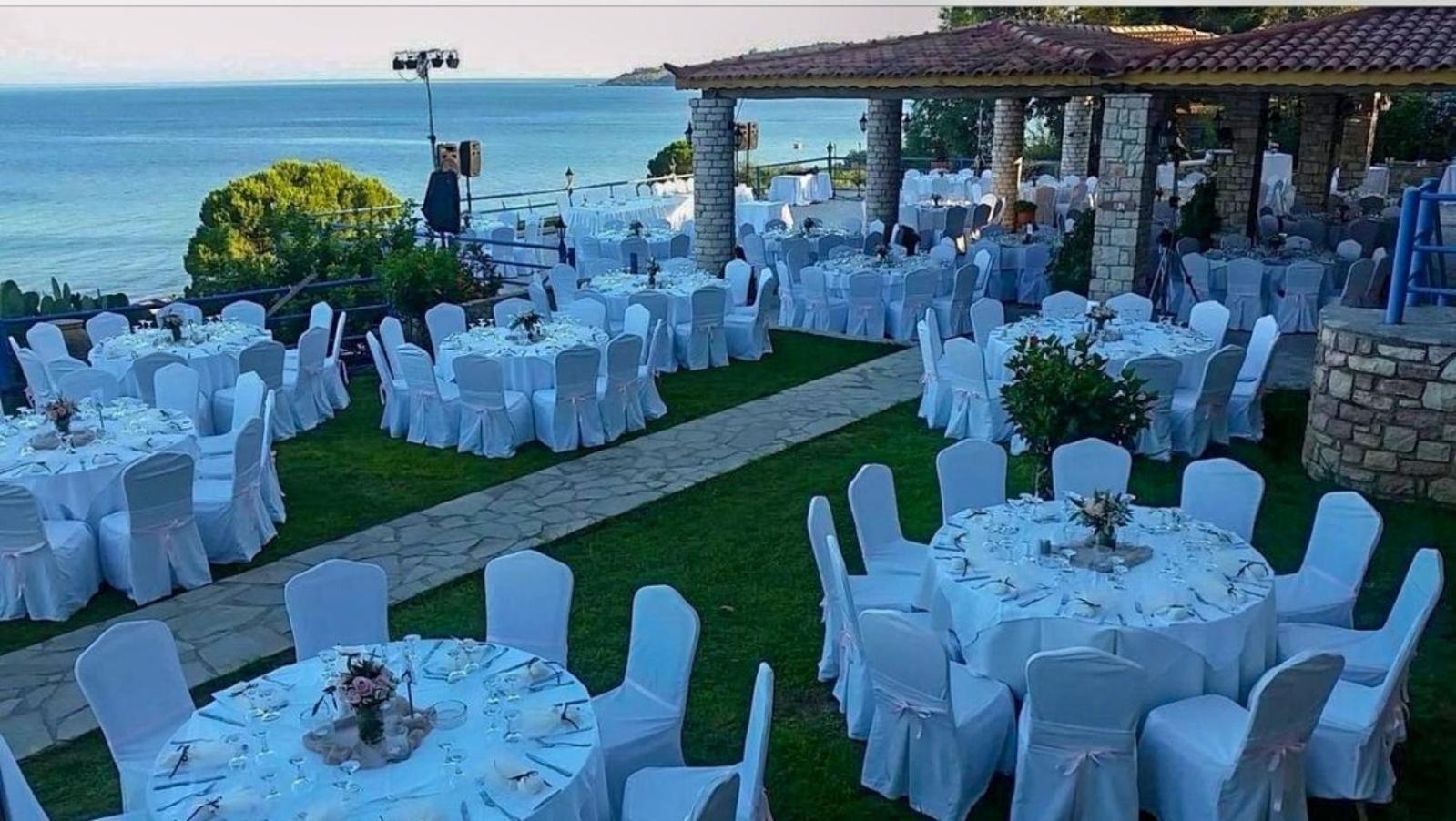 De La Plage Hotel Koroni Exteriér fotografie