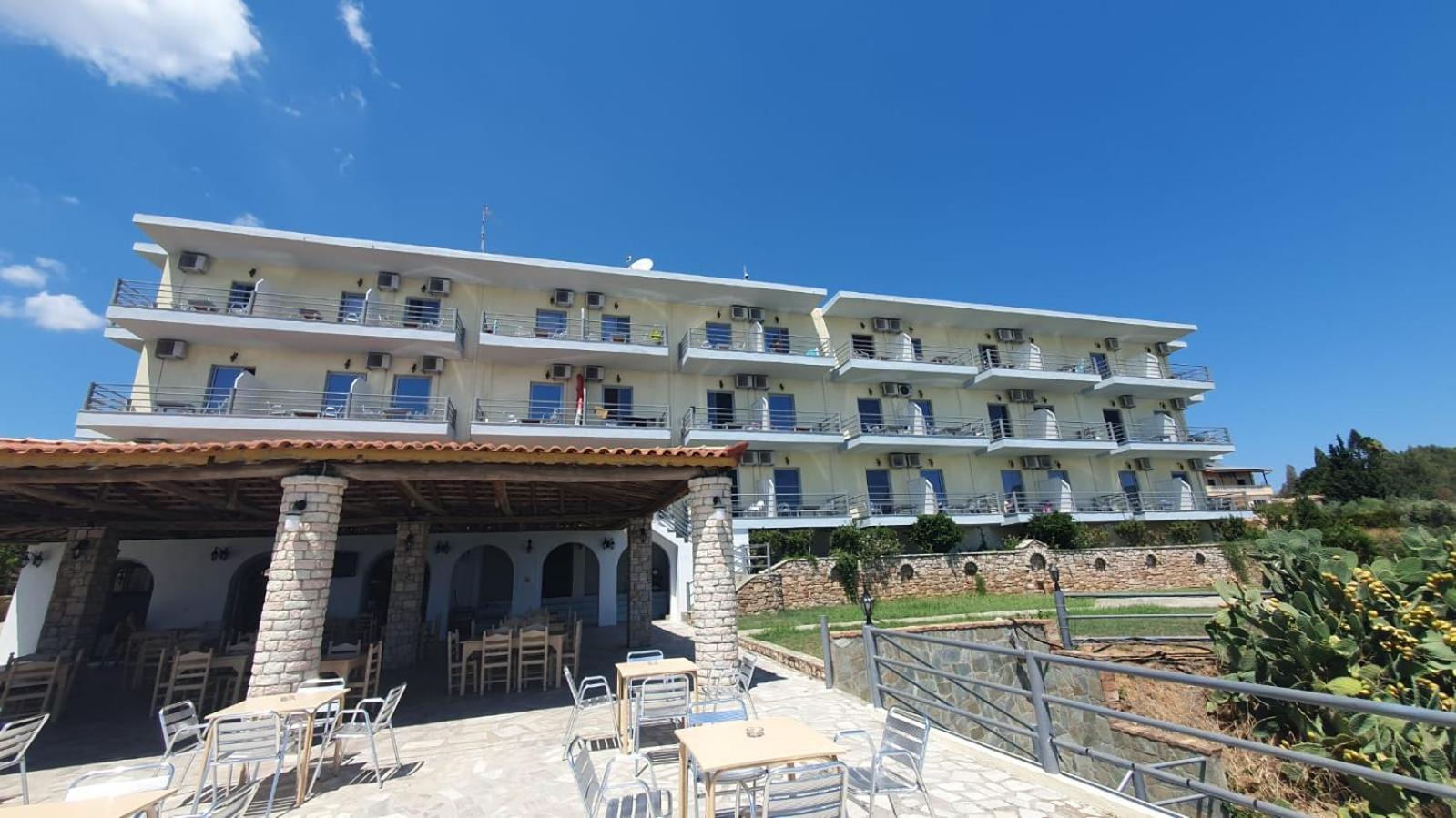De La Plage Hotel Koroni Exteriér fotografie