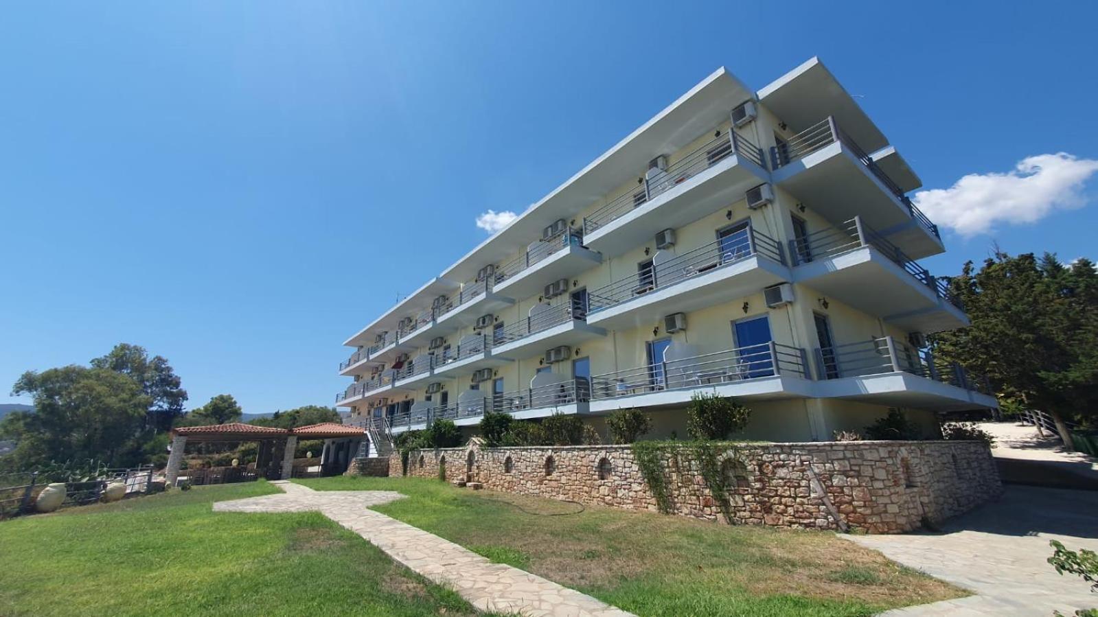 De La Plage Hotel Koroni Exteriér fotografie