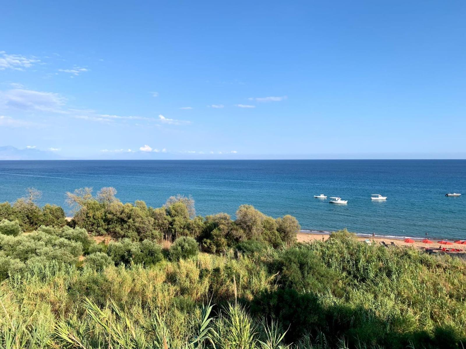 De La Plage Hotel Koroni Exteriér fotografie