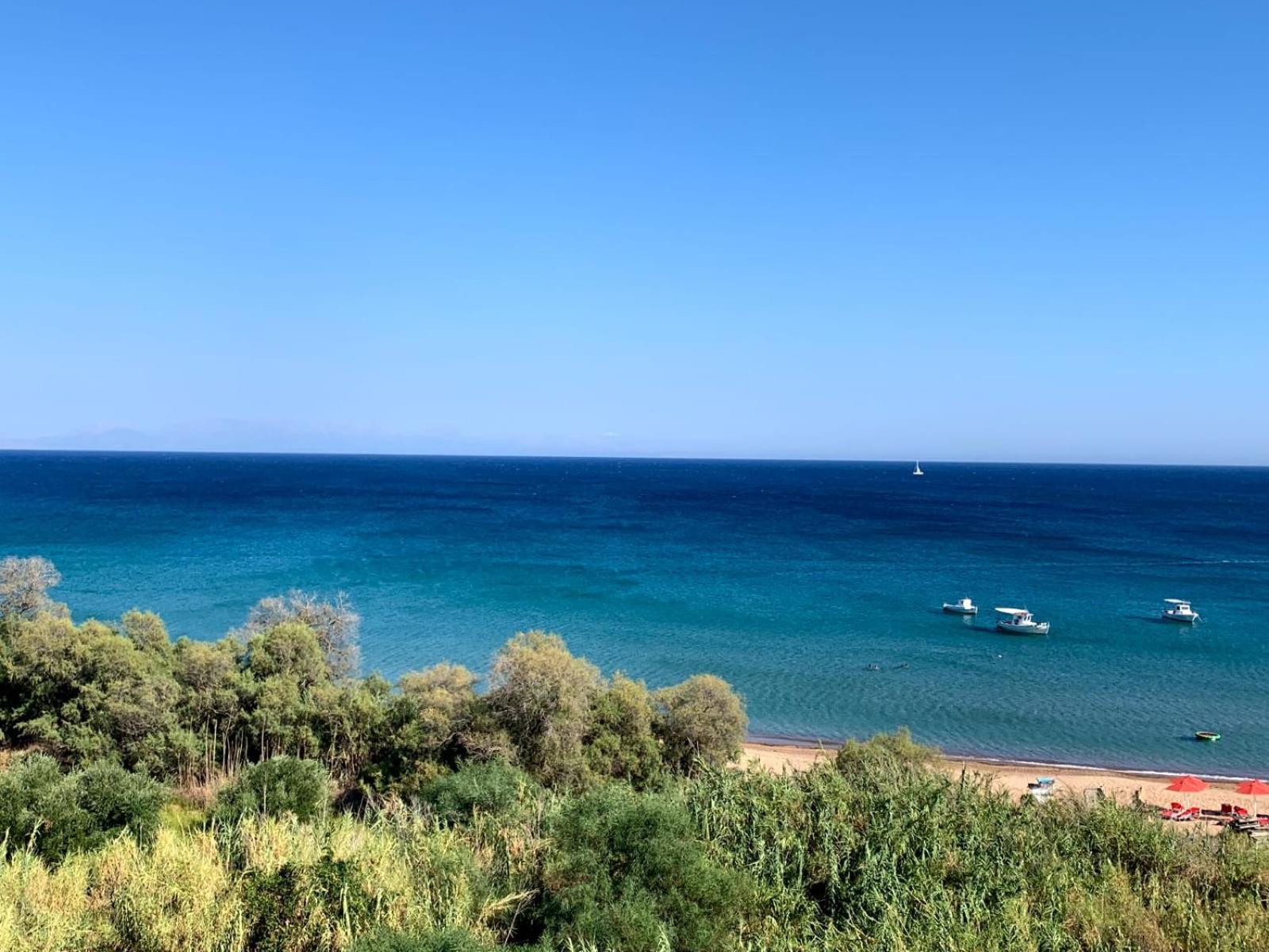 De La Plage Hotel Koroni Exteriér fotografie