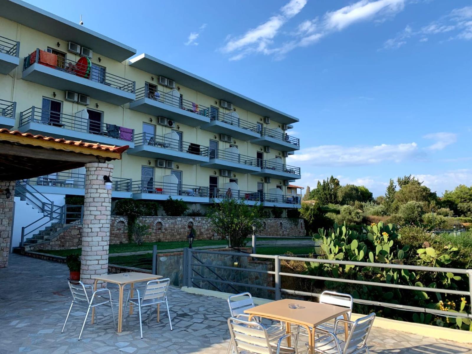 De La Plage Hotel Koroni Exteriér fotografie
