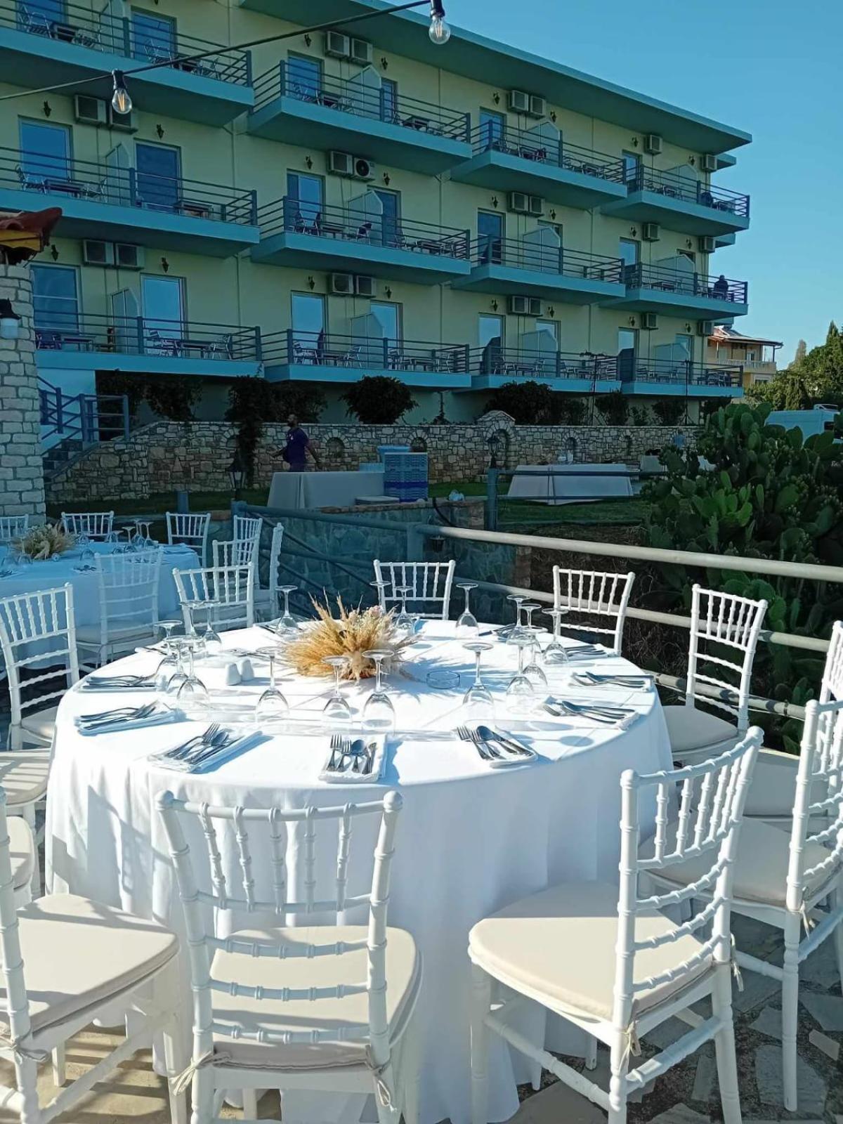 De La Plage Hotel Koroni Exteriér fotografie