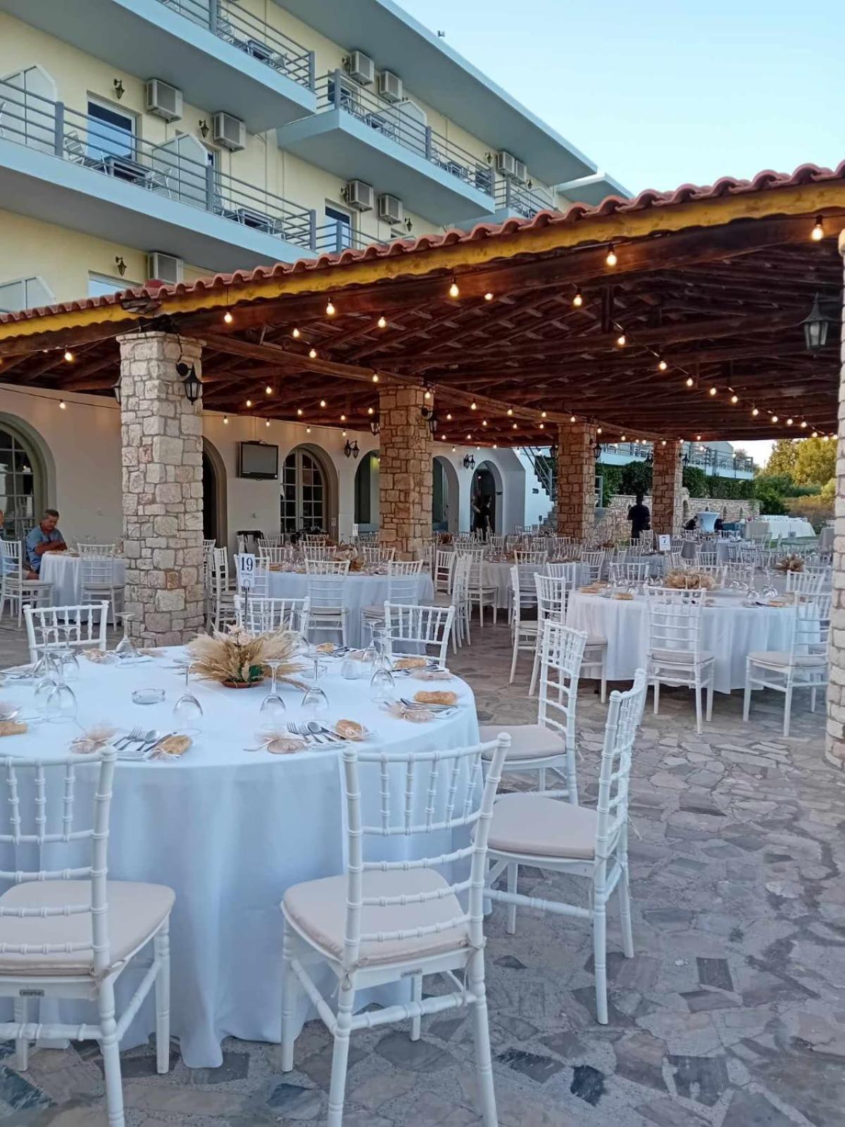 De La Plage Hotel Koroni Exteriér fotografie