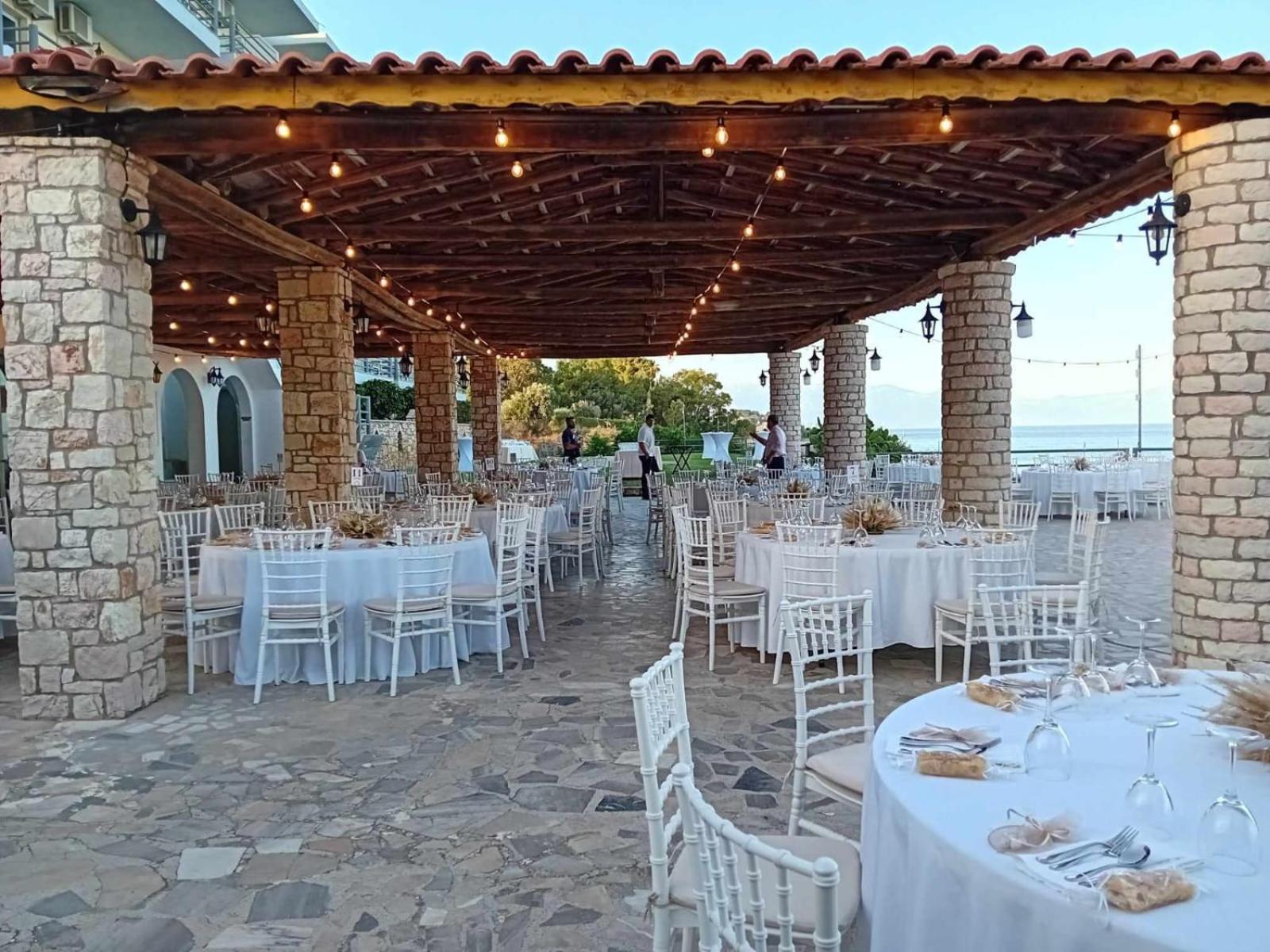 De La Plage Hotel Koroni Exteriér fotografie