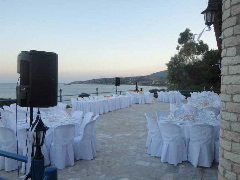 De La Plage Hotel Koroni Exteriér fotografie